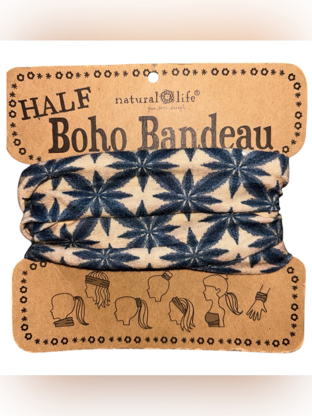 Natural Life boho bandeau hair band